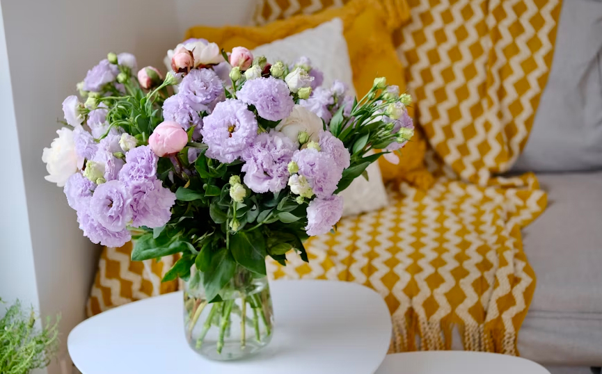 리시안셔스 – 진심과 감사를 전하는 부드러운 꽃