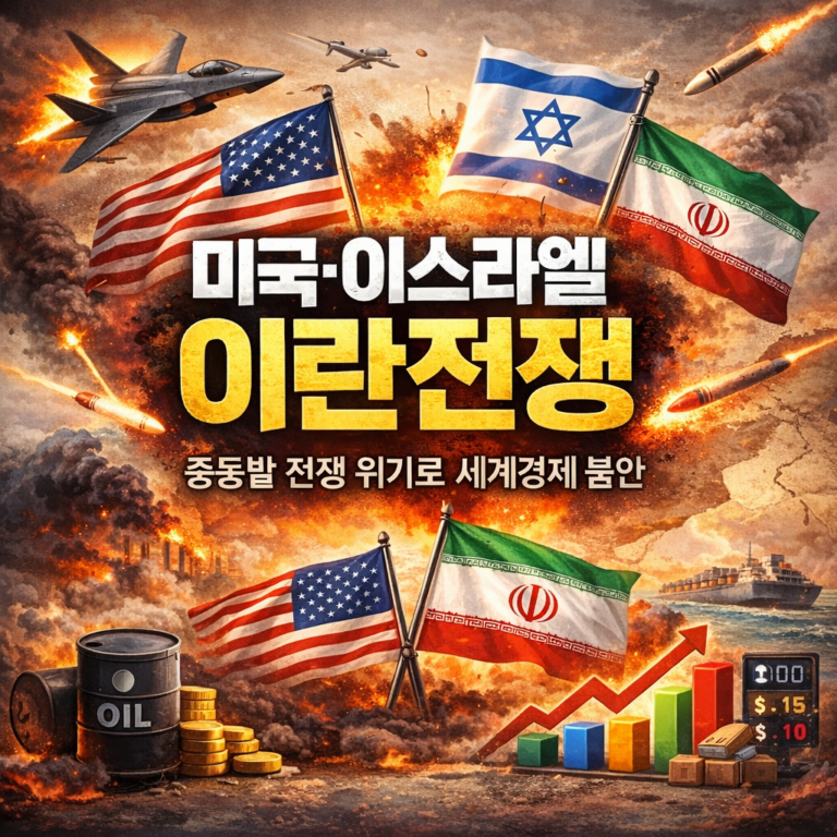 미국 이스라엘 이란전쟁, 중동 확전이 세계 경제에 미치는 영향