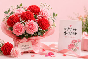 카네이션 꽃말, 색깔별 특징 비교