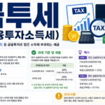 금투세란 무엇인가요? 헷갈리는 금융투자소득세 개념