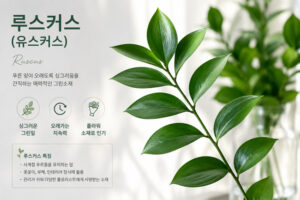 루스커스(유스커스) 효능, 부작용, 먹는 법 완벽 가이드