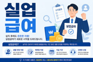 실업 급여 조건, 신청 방법, 수급 기간