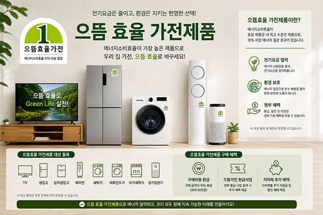 으뜸 효율 가전 제품