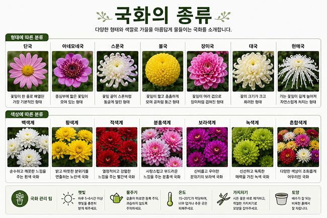 국화의 종류